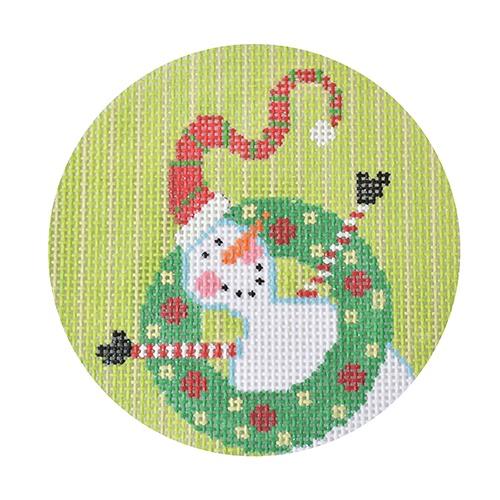 Snow Wreath Man Ornament