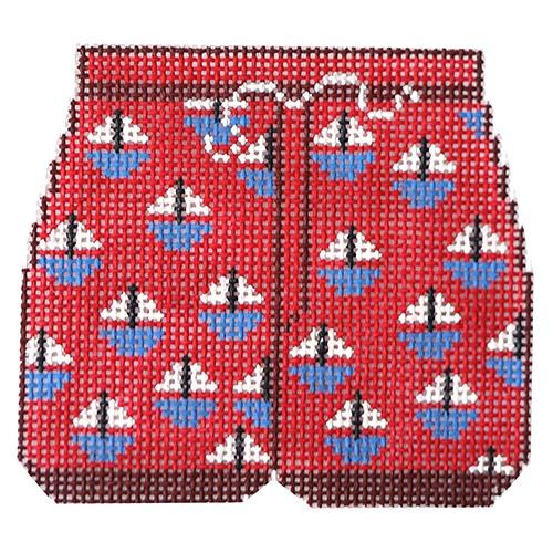 Swimming Trunks - Sailboats