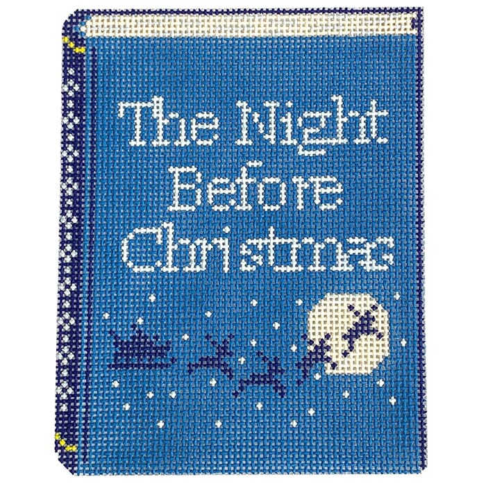 The Night Before Christmas Book Blue