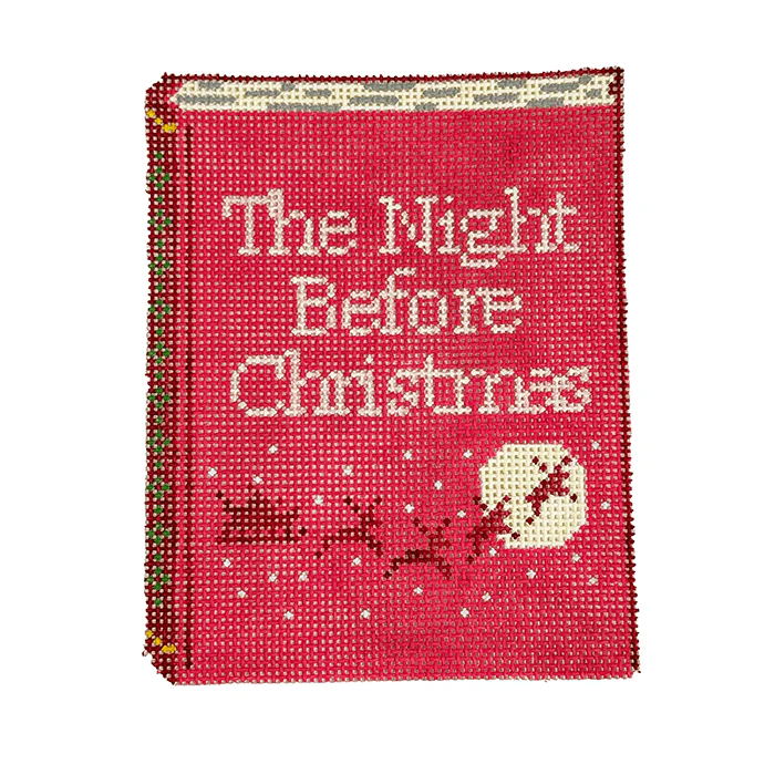 The Night Before Christmas Book Red