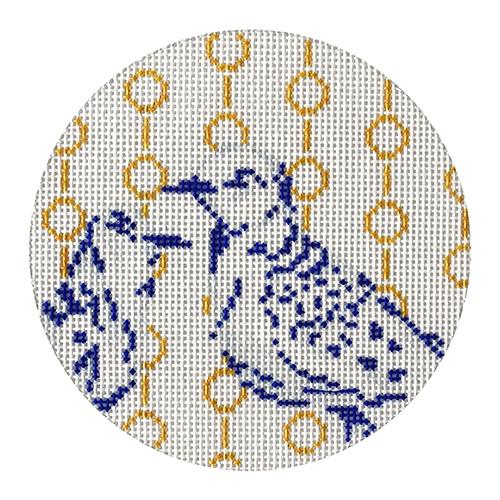 Blue/White Twelvetide - Two Turtle Doves
