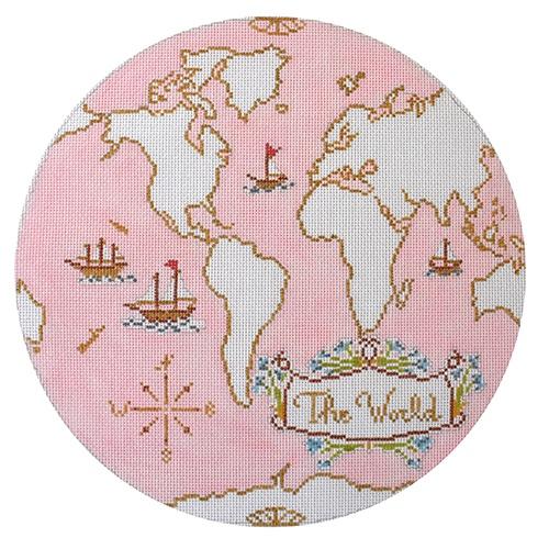Atlas Pillow in Pink