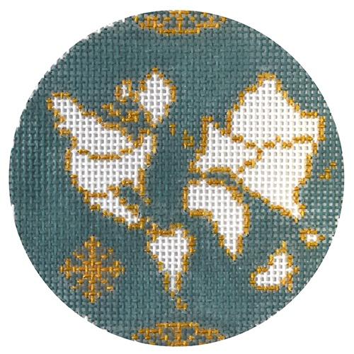Atlas Round Ornament - Mallard on 13