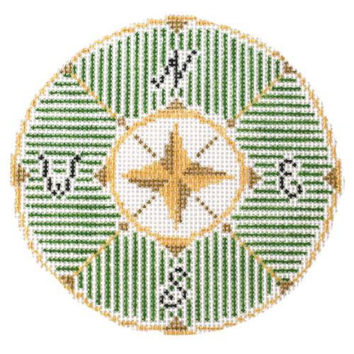 Compass in Green