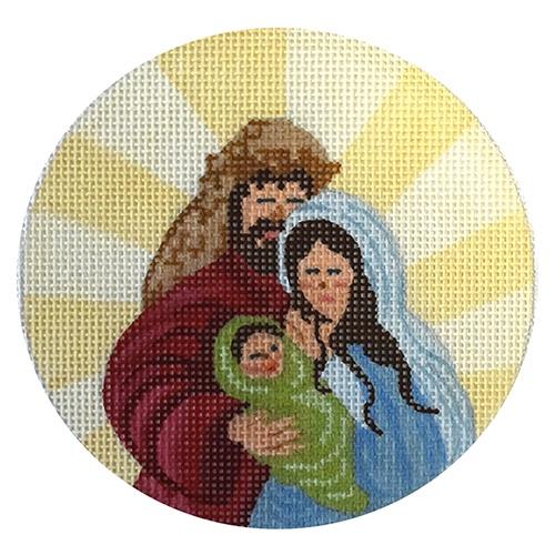 Holy Family Nativity Round