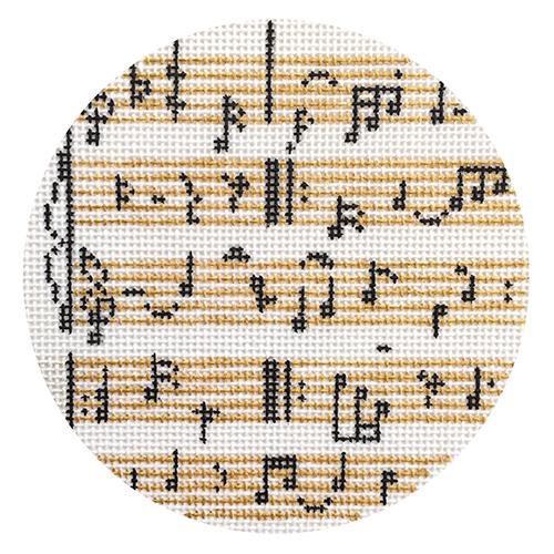 Sheet Music Ornament