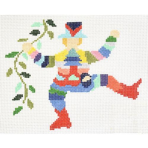 Ten Lords A-Leaping - 12 Days of Christmas Folk Art