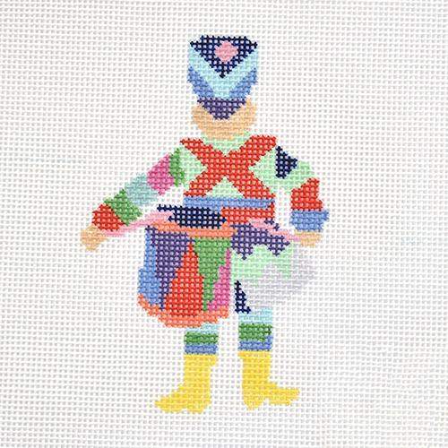 Twelve Drummers Drumming - 12 Days of Christmas Folk Art
