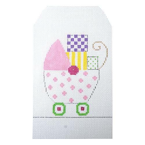 Girl's Pram with Stitch Guide
