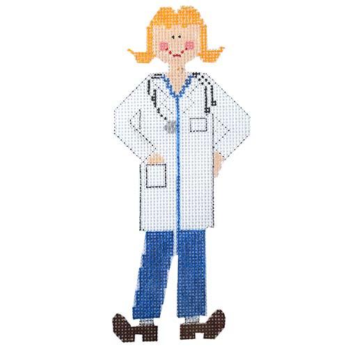 Gray's Anatomy Girl with Stitch Guide