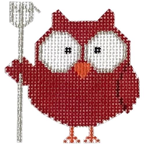 Halloween Lil' Devil Owly with Stitch Guide