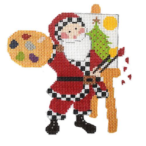 Picasso Santa with Stitch Guide