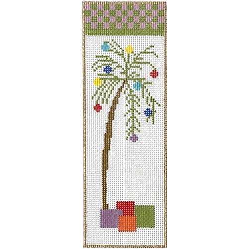Pink Palm with Stitch Guide