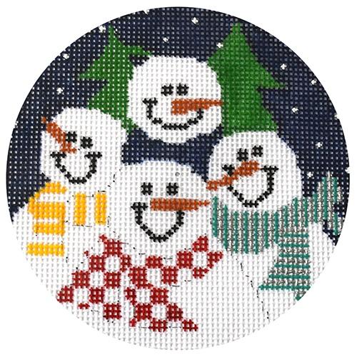 Snow Quartet with Stitch Guide