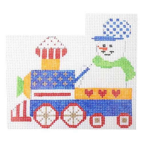 Snowman and Train with Stitch Guide