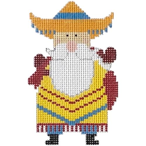 South of the Border Santa with Stitch Guide