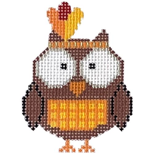 Thanksgiving Guest Owly with Stitch Guide