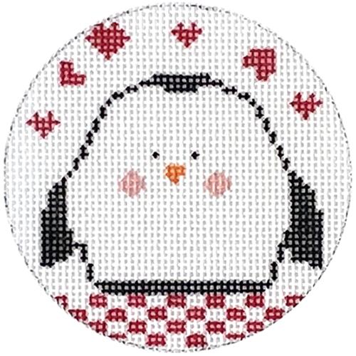 Valentine Cutie - Penguin with Stitch Guide