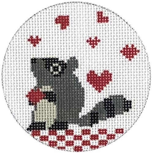 Valentine Cutie - Raccoon with Stitch Guide