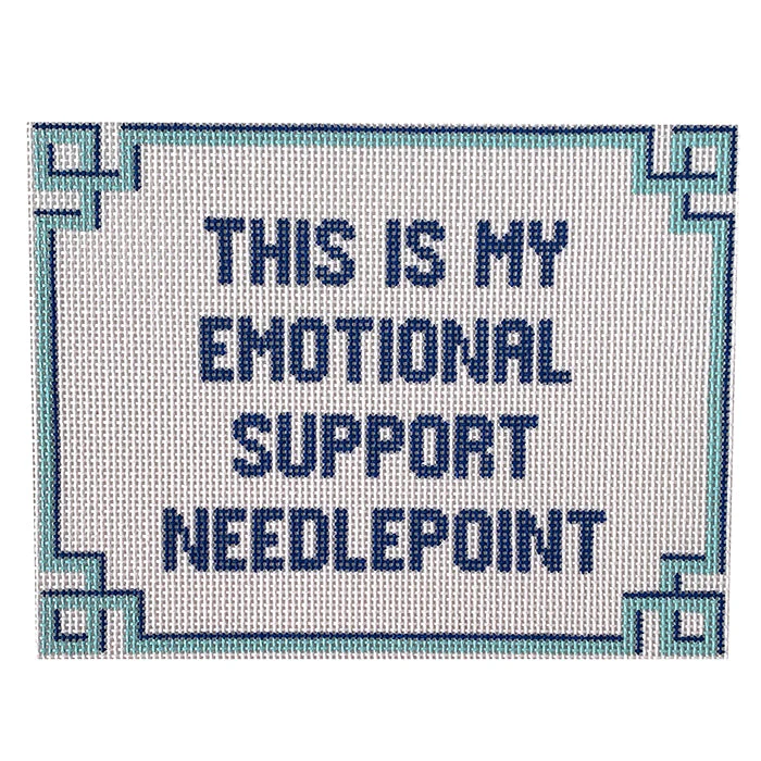 This is My Emotional Support Needlepoint
