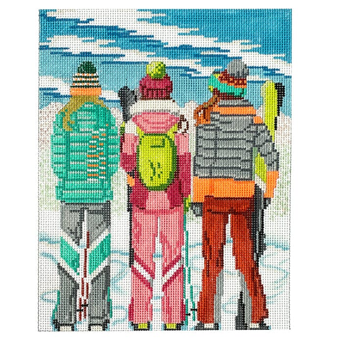 Three Girls in Winter
