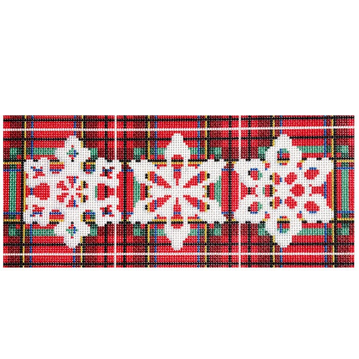 Three Snowflake Frieze with Stitch Guide - Image 3