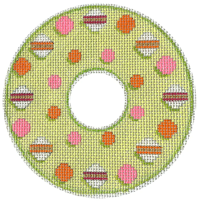 Tickled Pink Series - Dotted Wreath