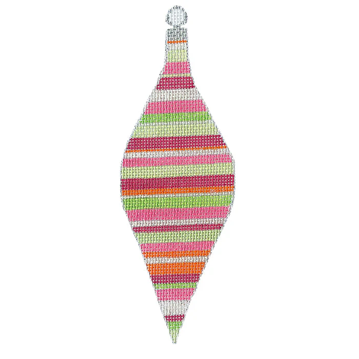Tickled Pink Series - Pink Stripes Teardrop
