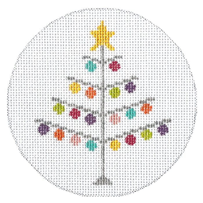 Tinsel Tree Round
