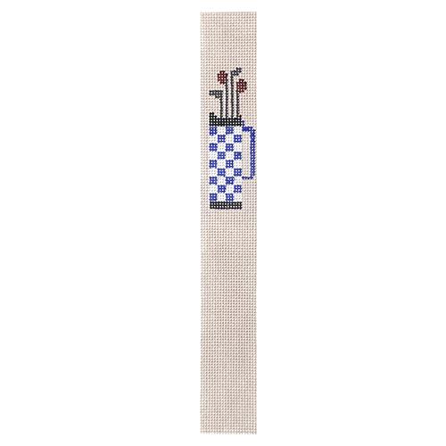 Blue and White Golf Bag