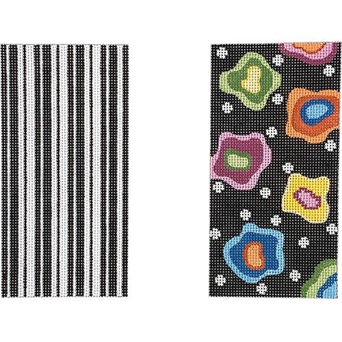Dotty Floral EGC - Black Background