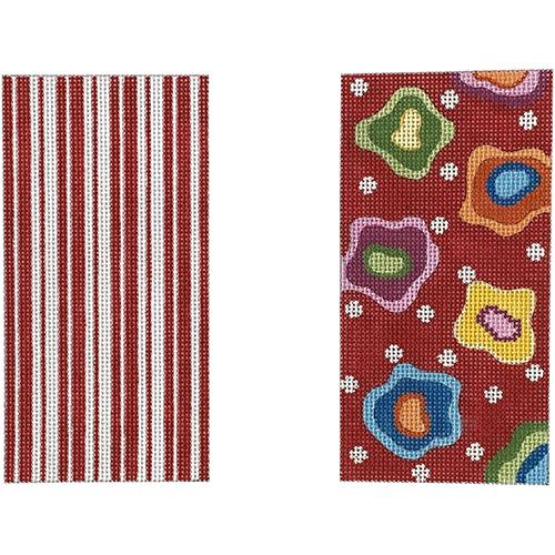Dotty Floral EGC - Red Background