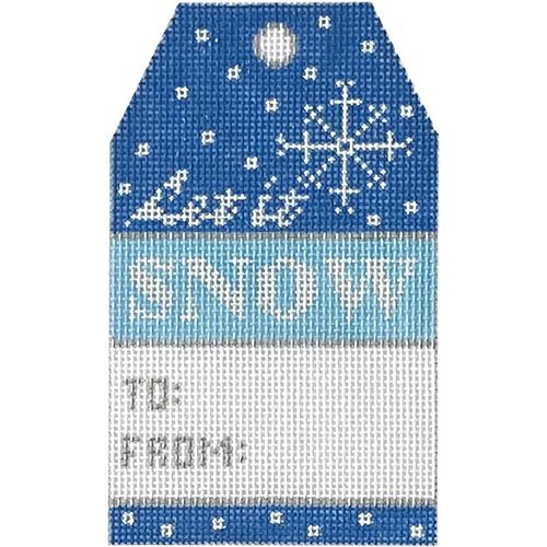 Gift Tag - Let It Snow