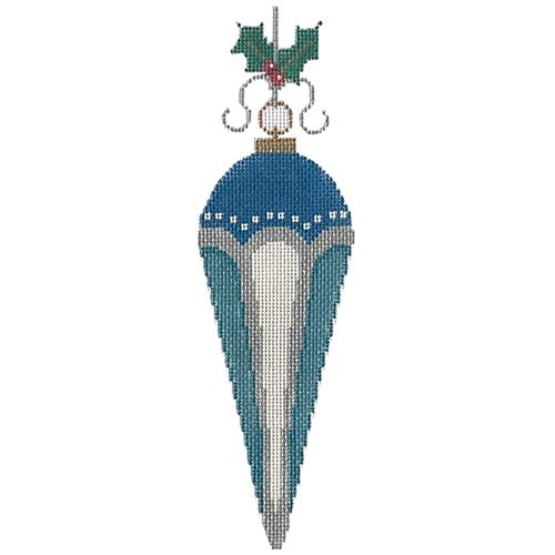 Old Fashioned Ornaments - Teal