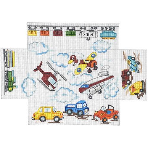 Planes, Trains, Cars, Trucks Brick Cover