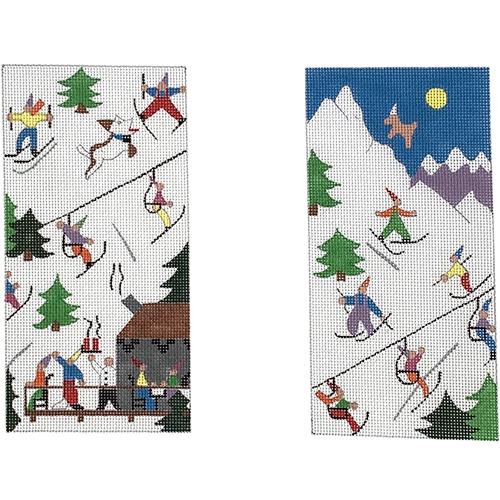 Ski Slope Scene EGC