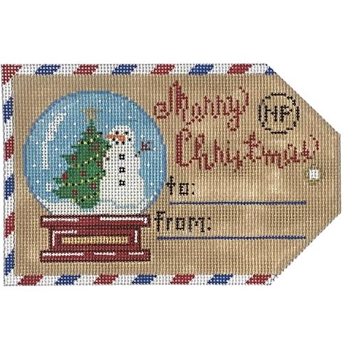 Snow Globe Tag