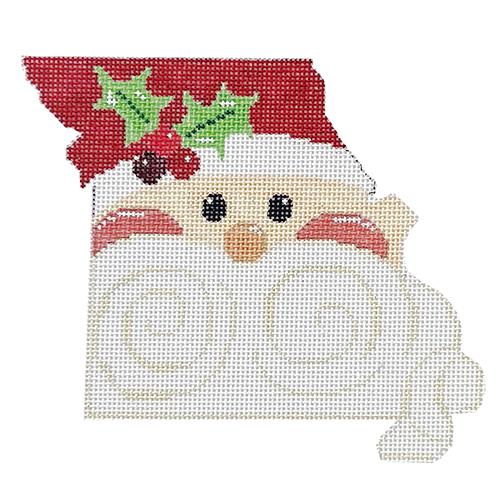State Shaped Santa - Missouri
