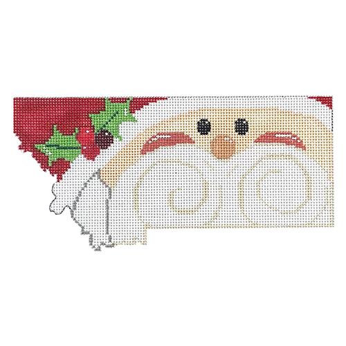 State Shaped Santa - Montana
