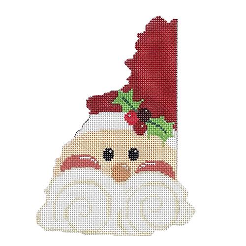 State Shaped Santa - New Hampshire