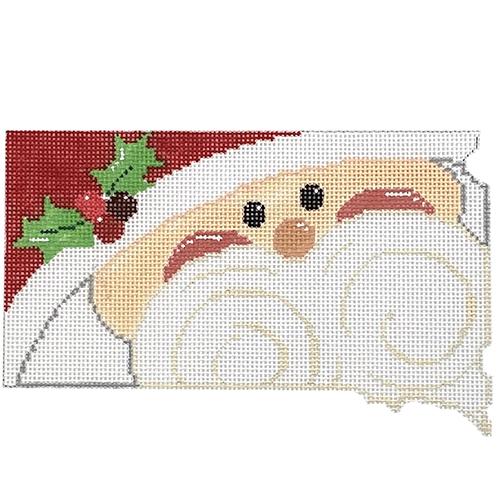 State Shaped Santa - South Dakota