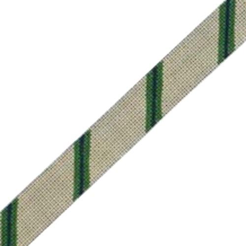 Diagonal Stripe Belt - Khaki/Green/Navy on 13
