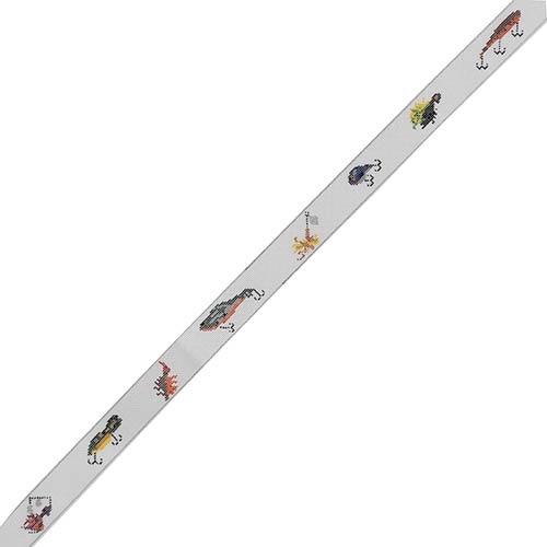Fishing Lures Belt on White