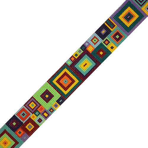 Muted Squares Belt