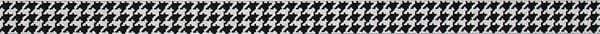 Houndstooth Belt - Black and White