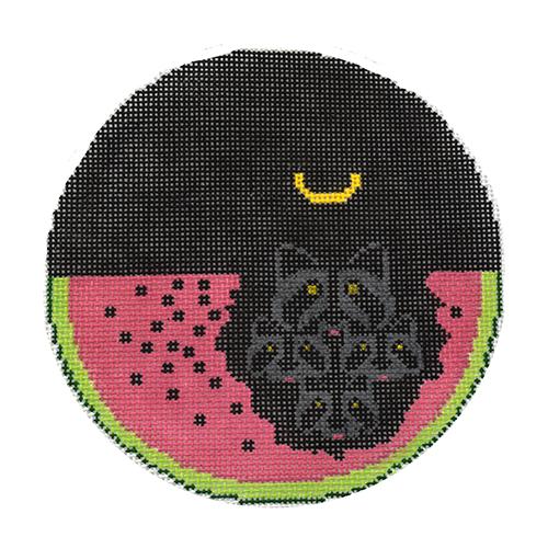 Watermelon Moon Ornament