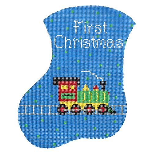 First Christmas Boy Mini Stocking - Train