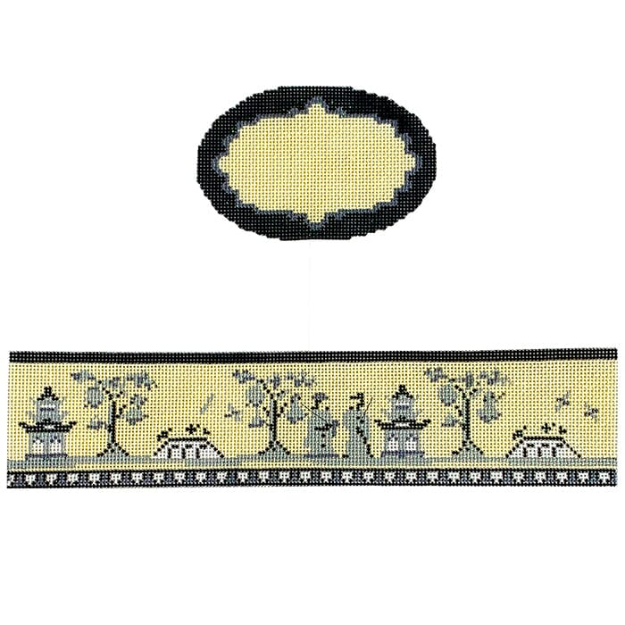 Toile Asian Black