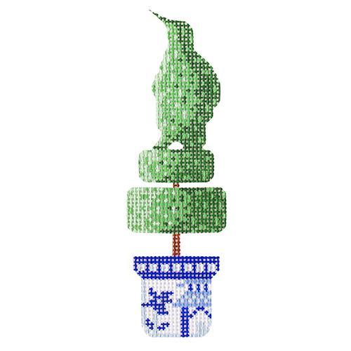 Topiary Penguin Ornament