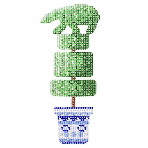 Topiary Polar Bear Ornament